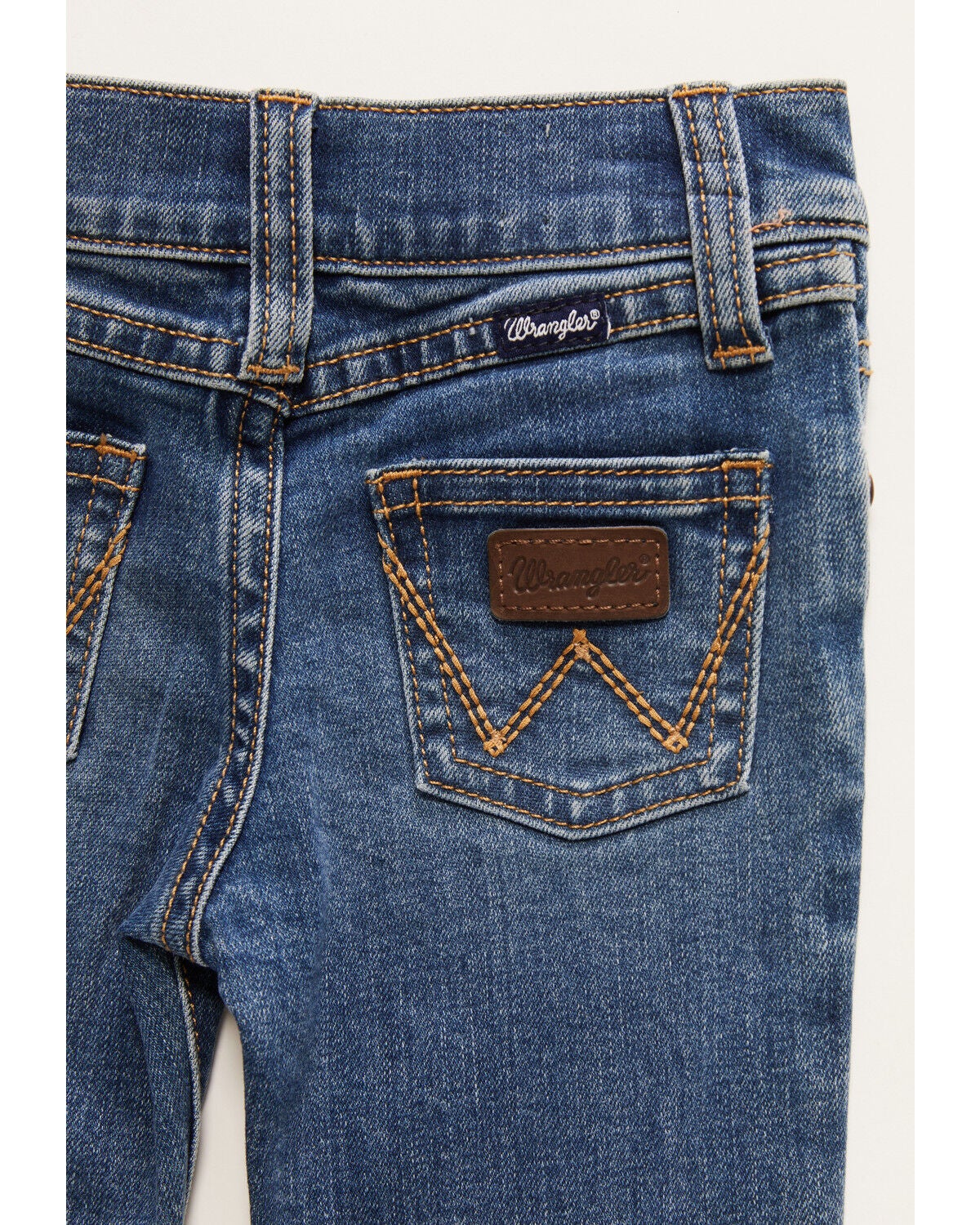 Image #2 - Wrangler Infant Boys' Medium Wash Country Boy Bootcut Denim Jeans, Medium Wash, hi-res