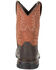 Rocky Boys' Ride FLX Western Boots - Square Toe, Chocolate, hi-res