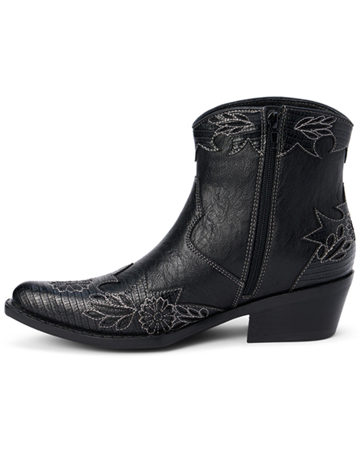 Image #3 - Coconuts by Matisse Women's Savanna Fashion Booties - Snip Toe, Black, hi-res