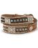 Image #2 - Nocona Men's Calf Hair-On-Hide Leather Belt - Reg & Big, Natural, hi-res