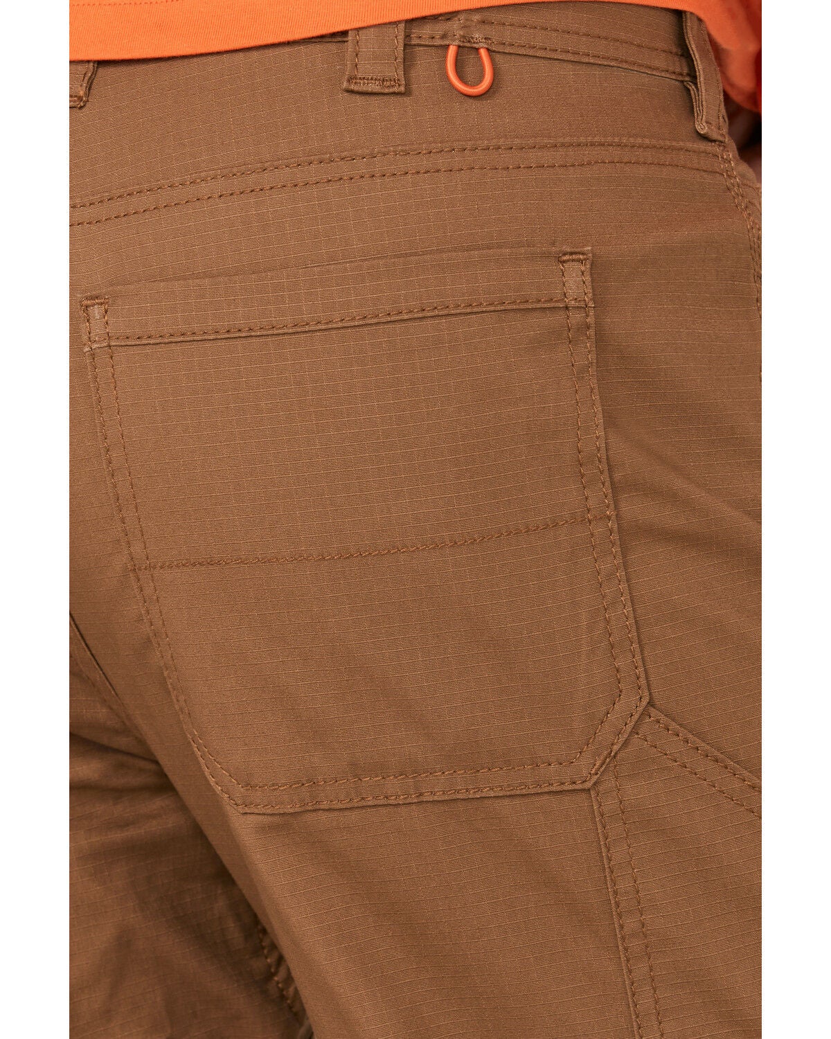 Image #4 - Hawx Men's Xtreme Double Front Ripstop Work Pants, Brown, hi-res