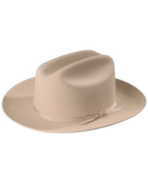 Image #1 - Stetson Men's Open Road 6X Felt Western Fashion Hat, Silverbelly, hi-res