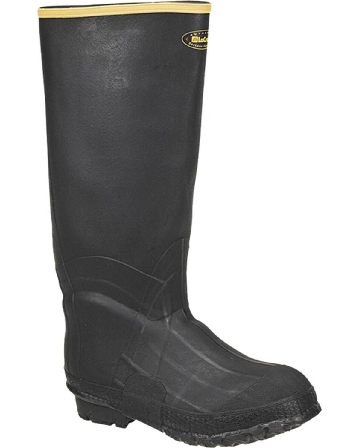LaCrosse Men's ZXT Knee Insulated Rubber Boots - Soft Toe, Black, hi-res