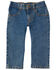 Carhartt Toddler Boys' Medium Wash Rib Waist Stretch Regular Fit Jeans , Indigo, hi-res