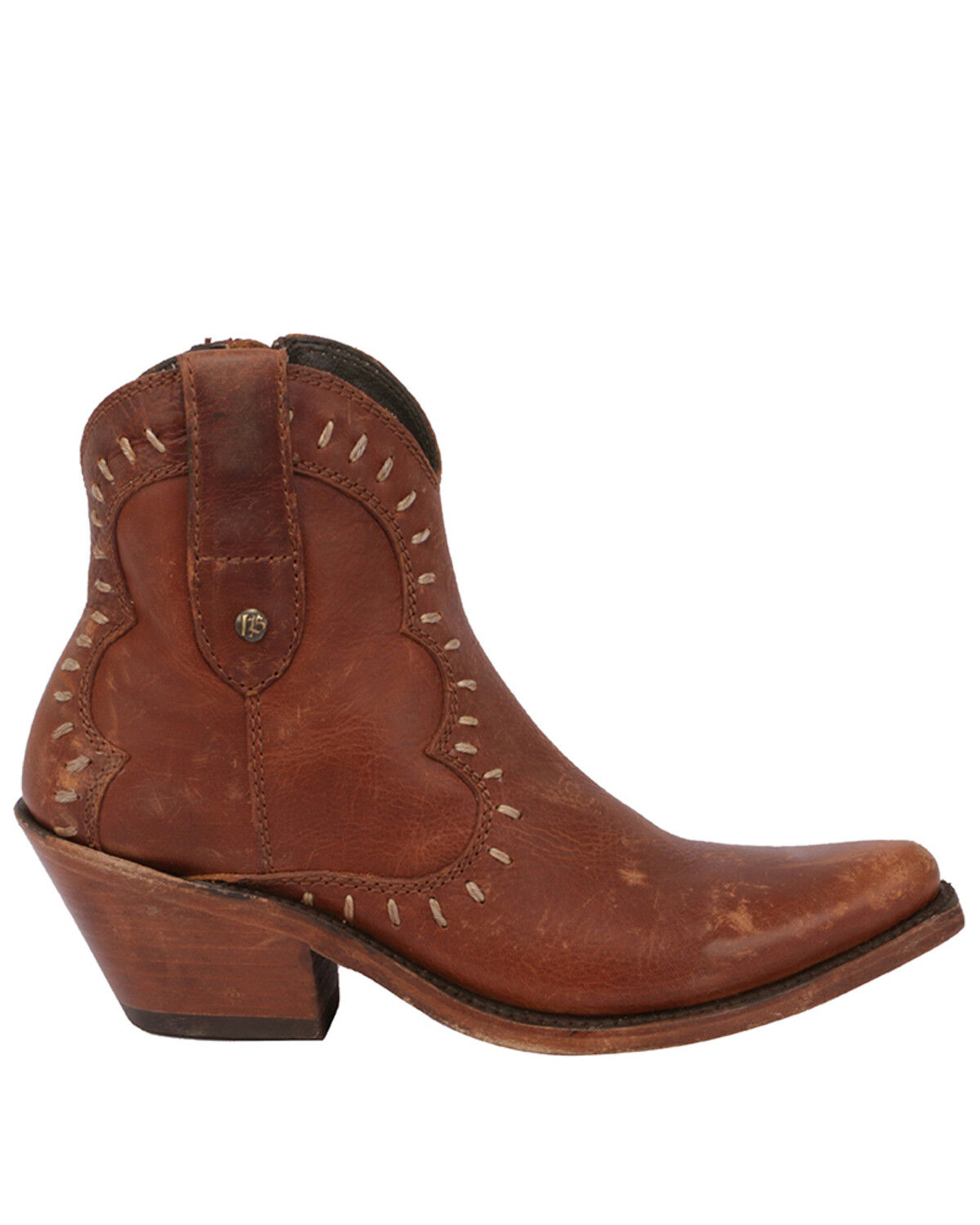 Image #2 - Liberty Black Women's Keeper Brown Fashion Booties - Round Toe, , hi-res