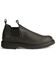 Image #2 - Georgia Boot Men's Georgia Giant Romeo Slip-On Work Shoes, Black, hi-res