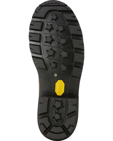 Image #8 - Ariat Men's Powerline H2O Work Boots - Soft Toe, Brown, hi-res