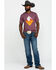 Rock & Roll Denim Men's X Stitch Double Barrel Relaxed Straight Jeans , Blue, hi-res