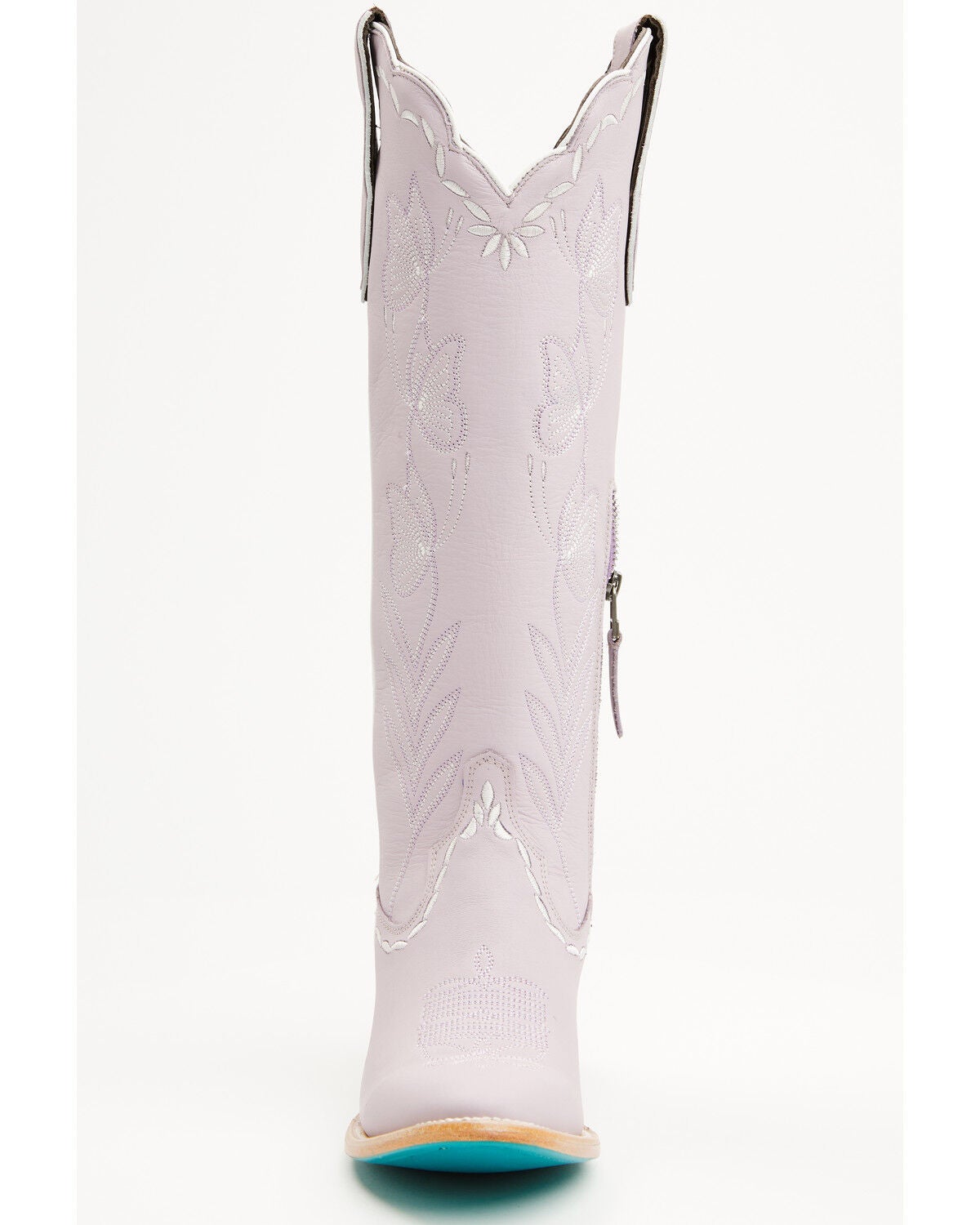 Image #4 - Lane Women's Sweet Memories Tall Western Boots - Round Toe, Lavender, hi-res