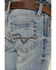 Image #4 - Cody James Boys' Crupper Light Wash Stretch Slim Straight Jeans , Blue, hi-res