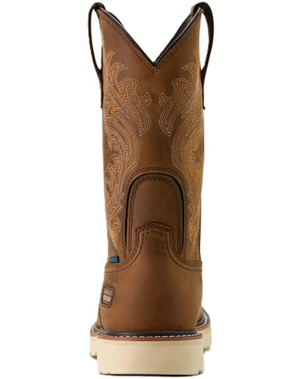 Image #3 - Ariat Men's Activator Argo Waterproof Work Boots - Soft Toe, Brown, hi-res