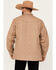 Image #4 - Wrangler Men's Reversible Quilted Shirt Jacket, Beige, hi-res
