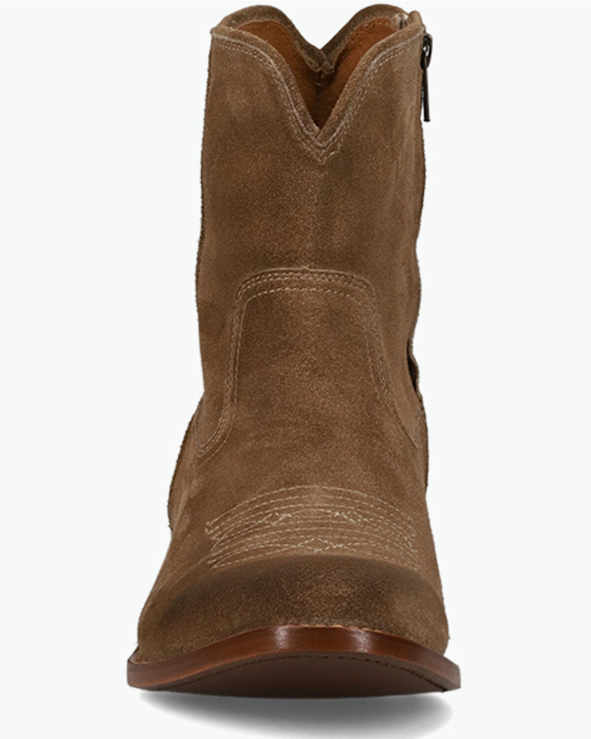 Image #4 - Frye Men's Austin Inside Zip Casual Boots - Round Toe, Mushroom, hi-res