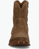 Image #4 - Frye Men's Austin Inside Zip Casual Boots - Round Toe, Mushroom, hi-res