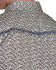 Cowboy Hardware Men's Paisley and Diamond Stitched Long Sleeve Shirt, Navy, hi-res