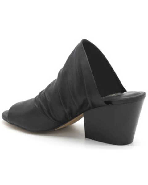 Image #3 - Golo Shoes Women's Landon Black Open Toe Mule , Black, hi-res