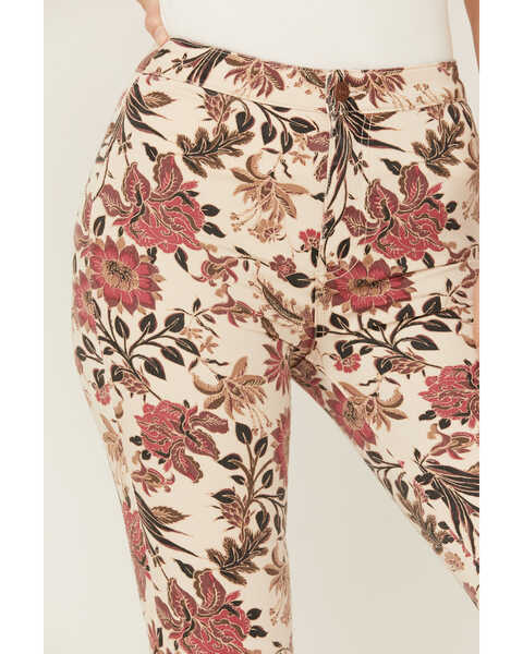 Image #2 - Free People Women's Barcelona Combo Print Float On Flare Jeans, Multi, hi-res
