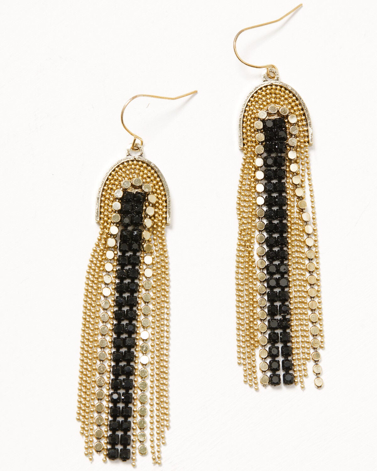 Shyanne Women's Waterfall Earrings, Gold, hi-res