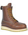 Image #1 - Die Hard Men's Malibu 8" Lace-Up Work Boots - Moc Toe, Rust Copper, hi-res