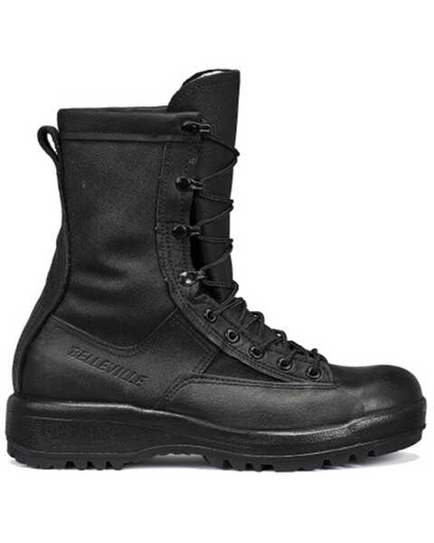 Image #2 - Belleville Men's 770 8" 200g Insulated Waterproof Work Boots - Soft Toe, Black, hi-res