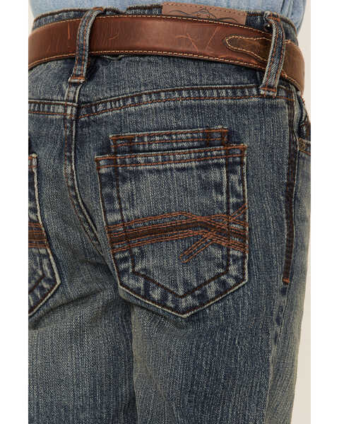 Image #4 - Cody James Boys' Steel Dust Medium Wash Mid Rise Stretch Slim Straight Jeans, , hi-res