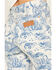 Image #4 - Wrangler Women's High Rise Nautical Print Wanderer Flare Jeans, Multi, hi-res