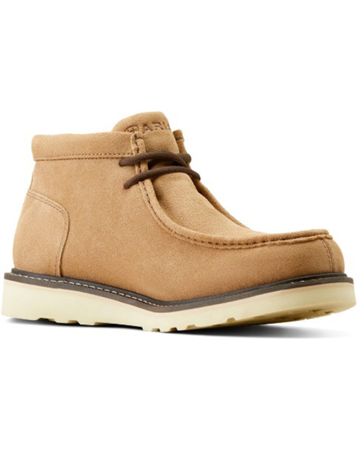 Image #1 - Ariat Men's Recon Country Suede Casual Shoes - Moc Toe, Brown, hi-res