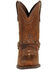 Image #4 - Durango Women's Western Booties - Snip Toe, Brown, hi-res