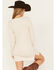 Image #4 - Cleo + Wolf Women's Waffle Knit Henley Dress, Ivory, hi-res
