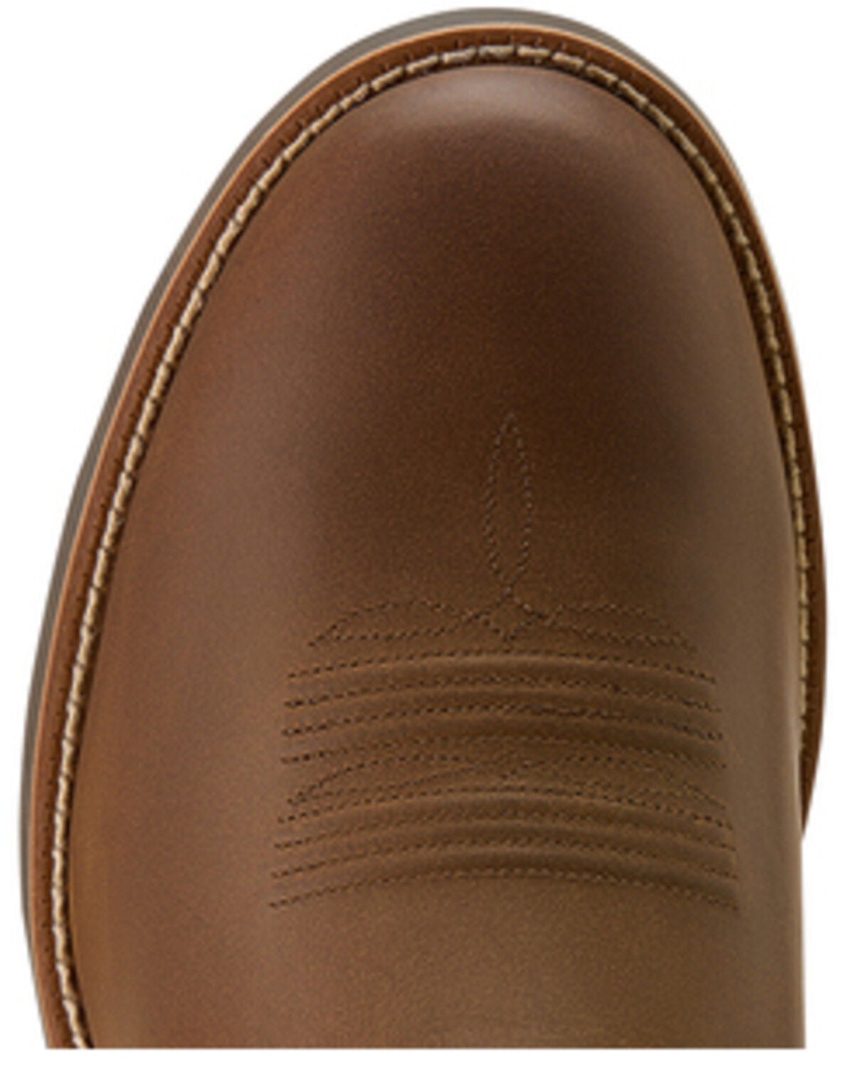 Image #4 - Ariat Men's Stratten Sport Performance Western Boots - Round Toe, Brown, hi-res