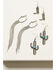 Image #1 - Shyanne Women's Boot Cactus Fringe Earring Set - 3 Piece, Silver, hi-res