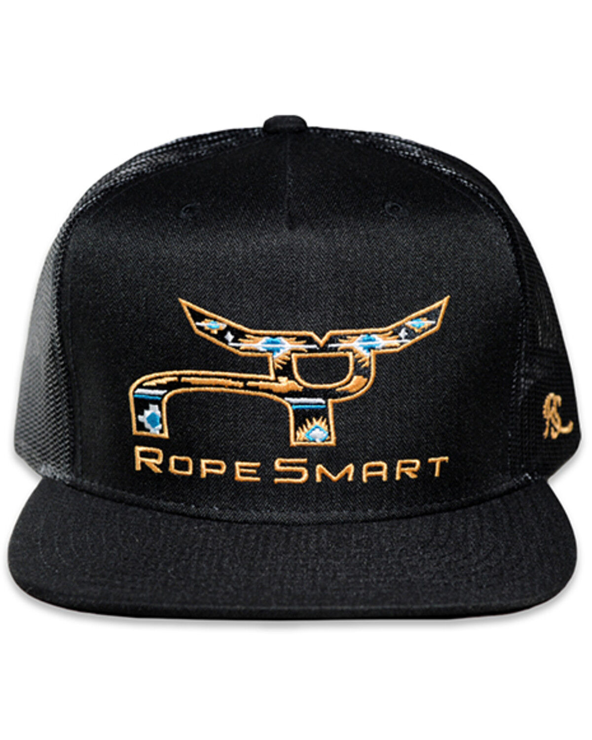 Image #3 - RopeSmart Men's Desert Blue Santa Fe Ball Cap, Black, hi-res