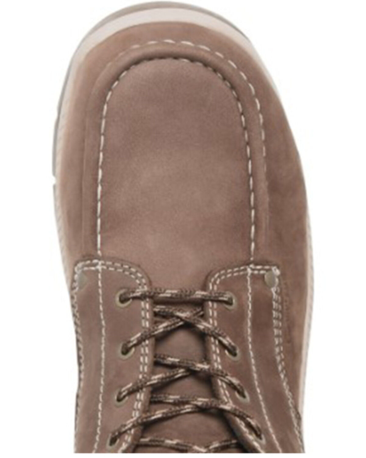 Image #5 - Carolina Men's Carbon 6" Lace-Up Waterproof Safety Work Boots - Composite Toe, Brown, hi-res