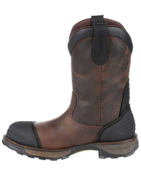 Durango Men's Maverick XP Waterproof Western Work Boots - Composite Toe, Brown, hi-res