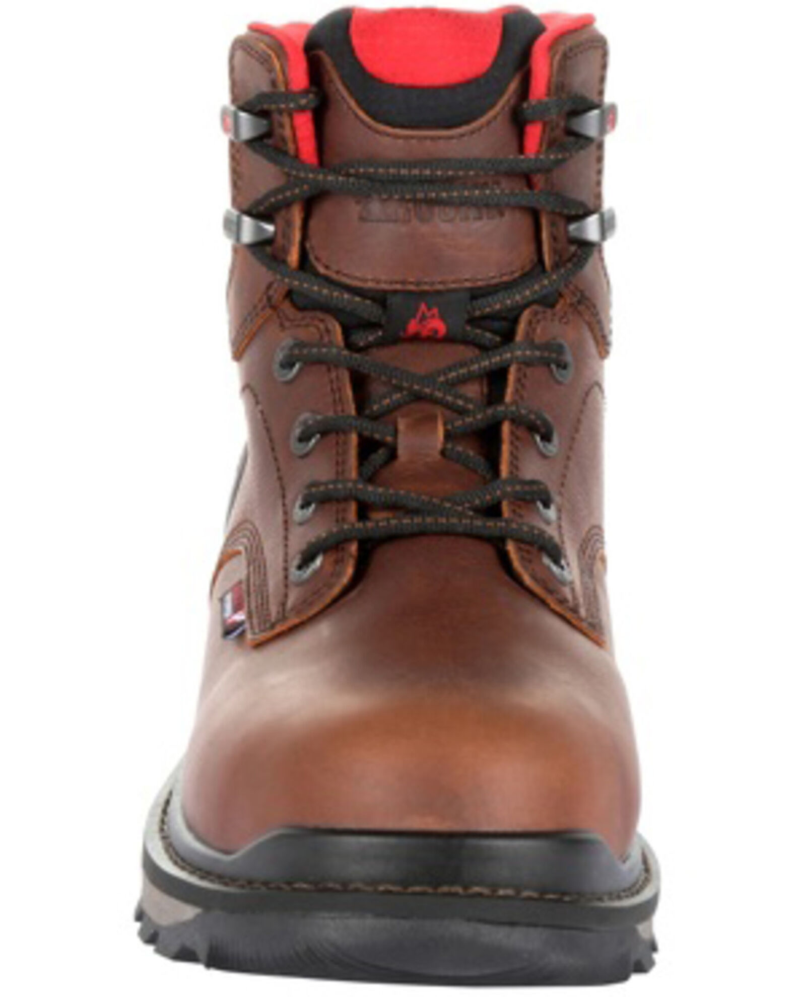 Image #5 - Rocky Men's Rams Horn Waterproof Work Boots - Composite Toe, Dark Brown, hi-res