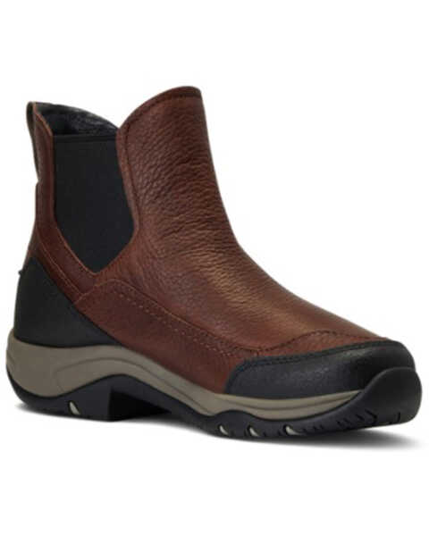 Image #1 - Ariat Women's Terrain Blaze Waterproof Hiking Boots - Soft Toe, Brown, hi-res