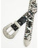 Image #2 - Shyanne Women's Noemi Hairon Embellished Leather Belt, Black, hi-res