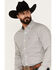 Image #2 - Ariat Men's Kingsley Geo Print Long Sleeve Button-Down Western Shirt, , hi-res