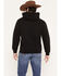 Image #4 - Kimes Ranch Men's Riddle Camo Fill Logo Hooded Sweatshirt, Black, hi-res