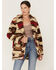 Image #1 - Tasha Polizzi Women's Stable Southwestern Print Sherpa Jacket, Ivory, hi-res