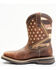 Image #3 - Cody James Men's Disruptor ASE7 Western Work Boots - Soft Toe, Brown, hi-res