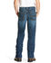 Ariat Boys' Freeman Legacy Low Stretch Relaxed Bootcut Jeans , Blue, hi-res