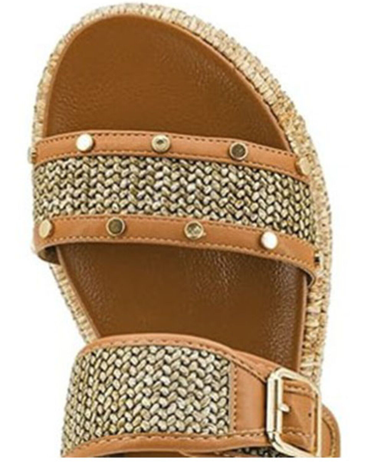 Image #4 - Corkys Women's Walk of Shame Platform Sandals, Tan, hi-res