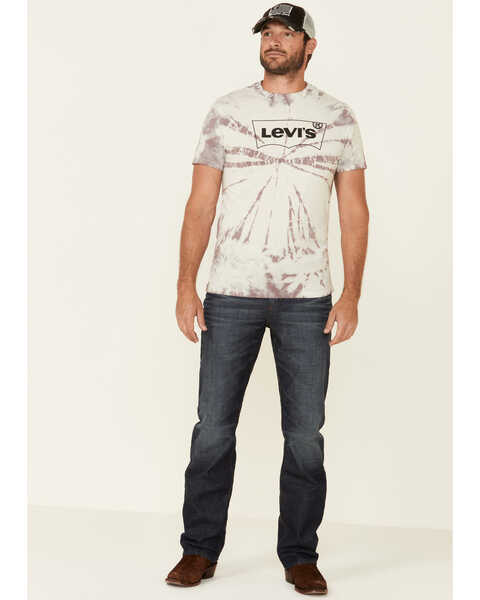 Levi's Men's Fog Crystal Washed Graphic T-Shirt , Grey, hi-res