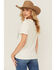 Image #4 - Wrangler Women's Bronco Short Sleeve Graphic Tee, Cream, hi-res