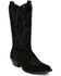 Image #1 - Matisse Women's Gaucho Suede Western Boots - Snip Toe, Black, hi-res