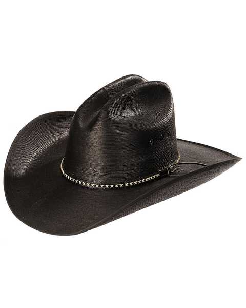 Jason Aldean Asphalt Cowboy Straw Cowboy Hat, Black, hi-res