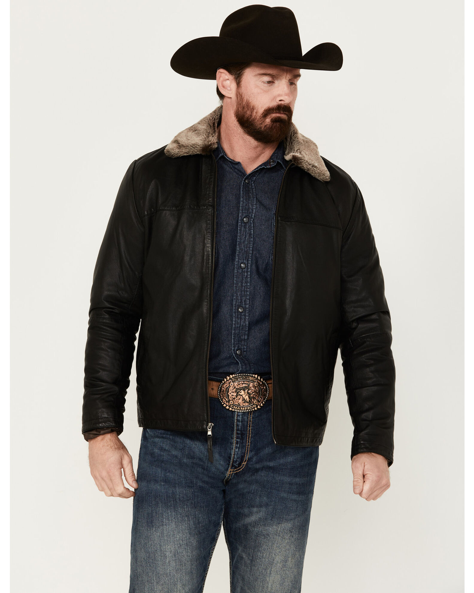 Scully leather jacket sale top
