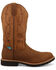 Image #2 - Twisted X Men's 12" Western Work Boots - Nano Toe, Taupe, hi-res