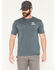 Image #4 - Troll Co Men's Haggler Short Sleeve Graphic Work T-Shirt, Steel, hi-res